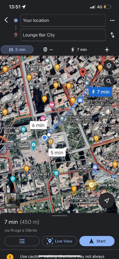 53° Bs Skanderbeg City Center Comfort تيرانا المظهر الخارجي الصورة